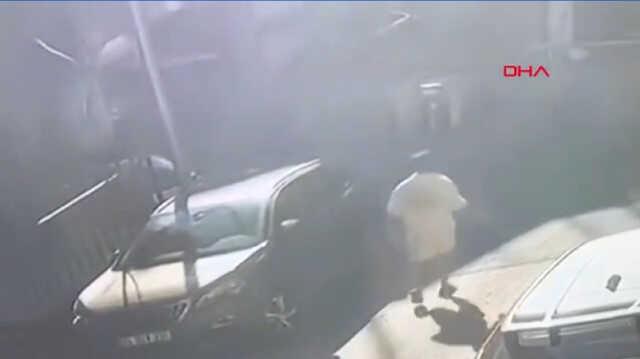 Brezilyalı modelin silahlı saldırıya uğrama anı güvenlik kamerasında