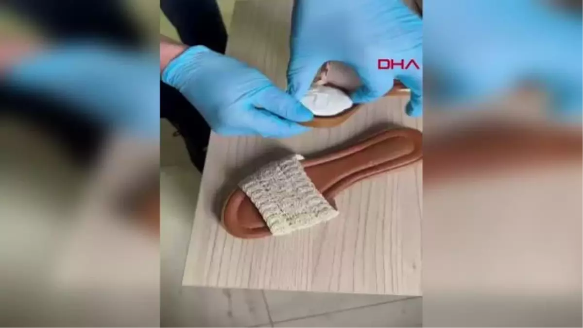 EVE GELEN KARGODA TERLİĞE GİZLENİLMİŞ KOKAİN BULUNDU