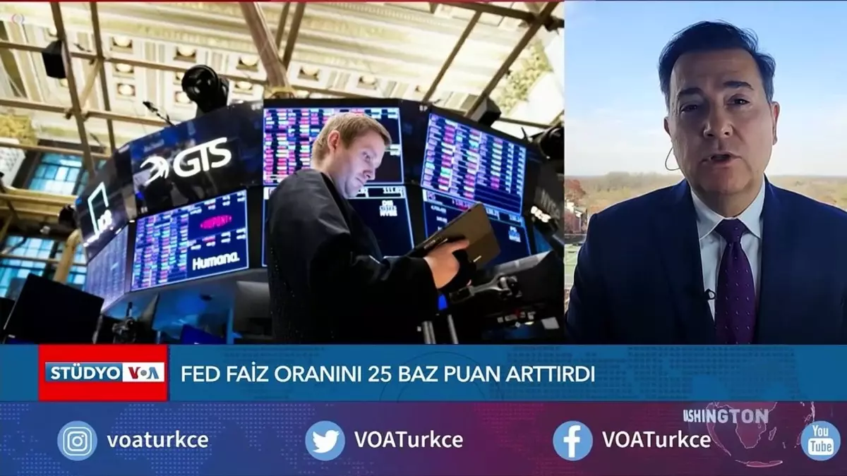 FED\'den Çeyrek Puanlık Faiz Artışı