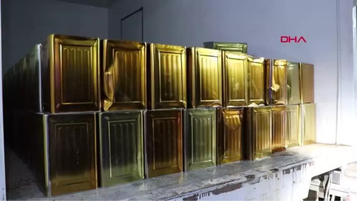 KAYSERİ\'DE 26 TON \'SAHTE BAL\' ELE GEÇİRİLDİ