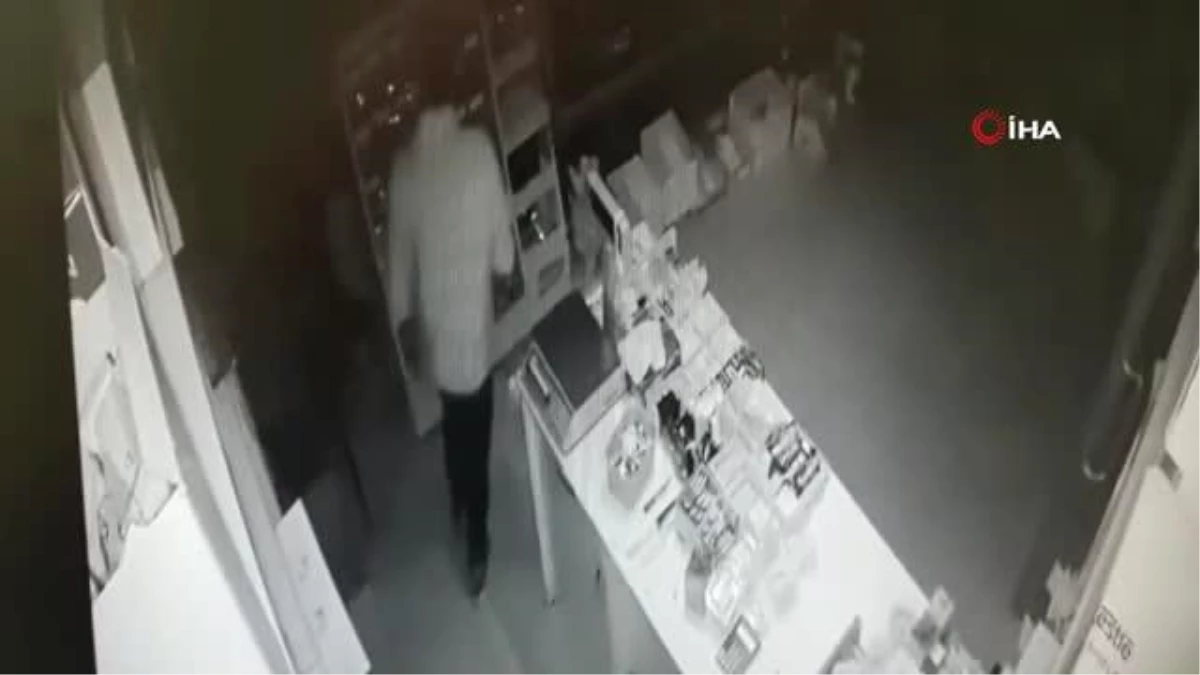 Market hırsızı kamerada