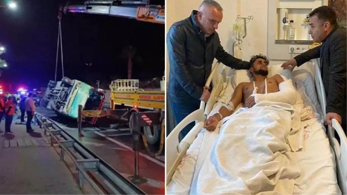 Takım otobüsü devrilen Alanya Kestelspor\'un üst lig başvurusu kabul edilmedi