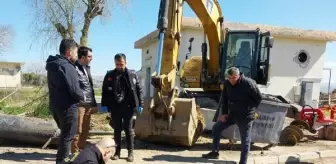 Gelibolu'da Çanakkale Savaşları'ndan kaldığı değerlendirilen 4 adet patlamamış top mermisi bulundu