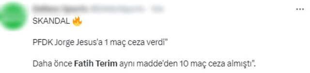 Jorge Jesus'a verilen ceza sonrası Galatasaray taraftarı ayaklandı! Fatih Terim'i örnek gösteriyorlar
