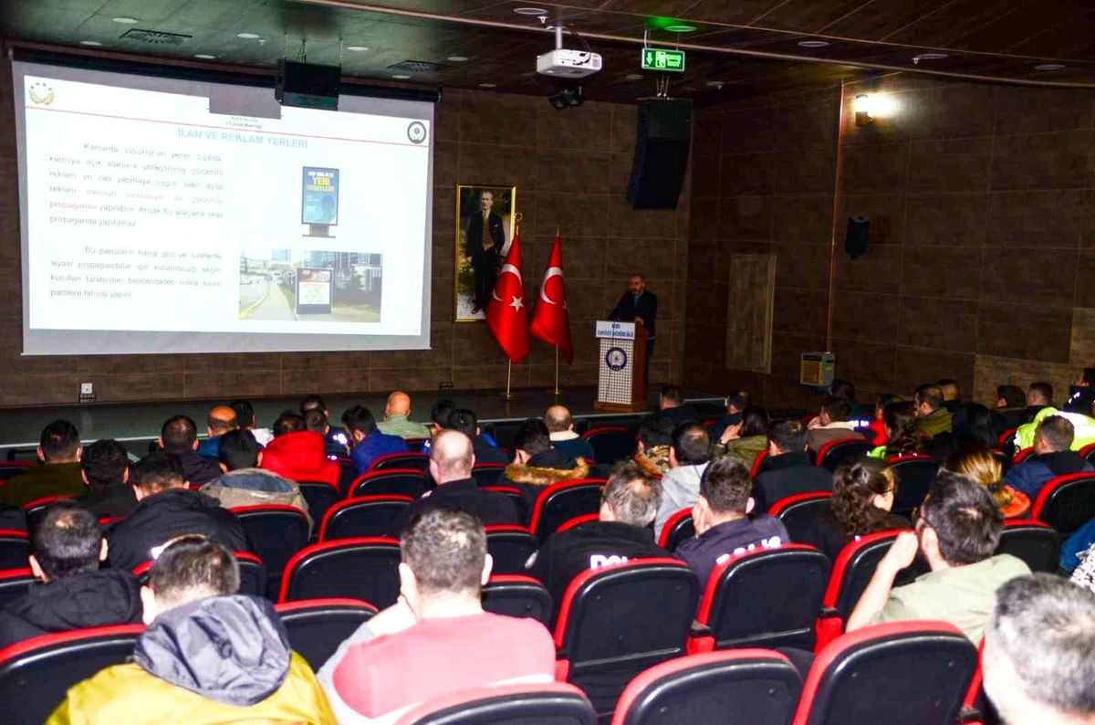 Kars\'ta "Seçim Güvenliği Eğitimi"