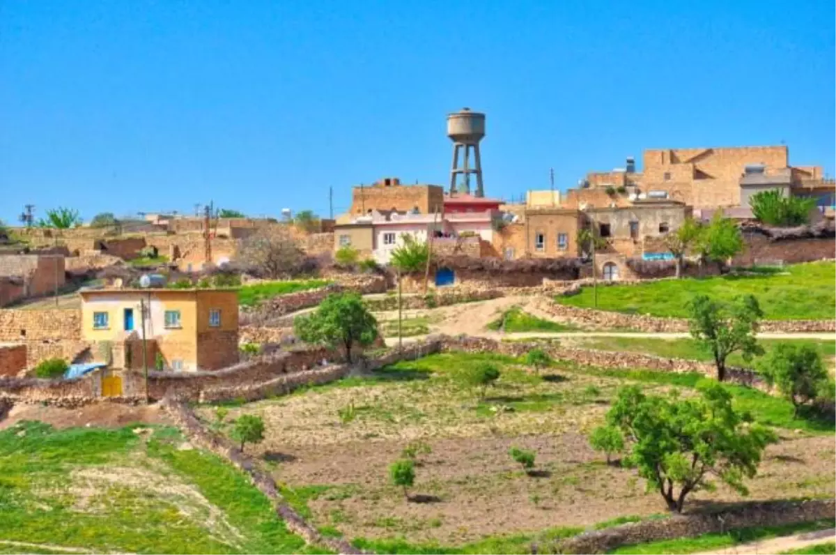 Mardin\'de 2 bin yıllık tarihi köye kurulan taş ocağı tepki çekti!