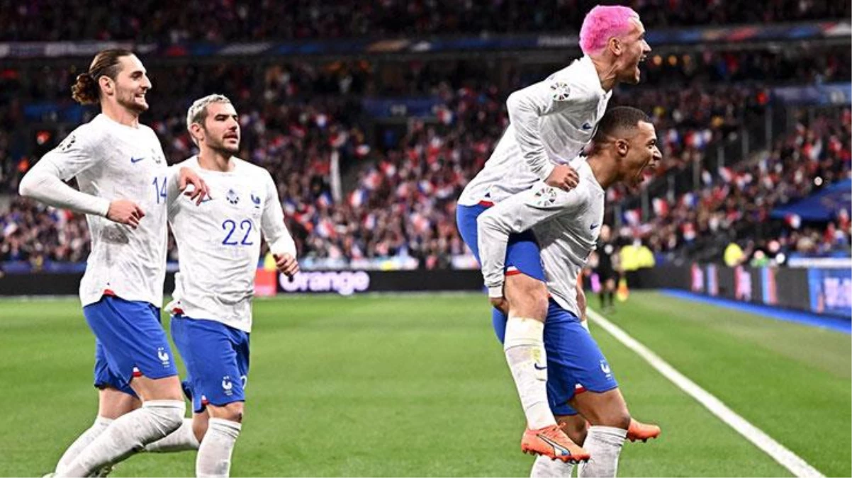 Mbappe\'nin ilk kaptanlık maçında Fransa, Hollanda\'yı gole boğdu