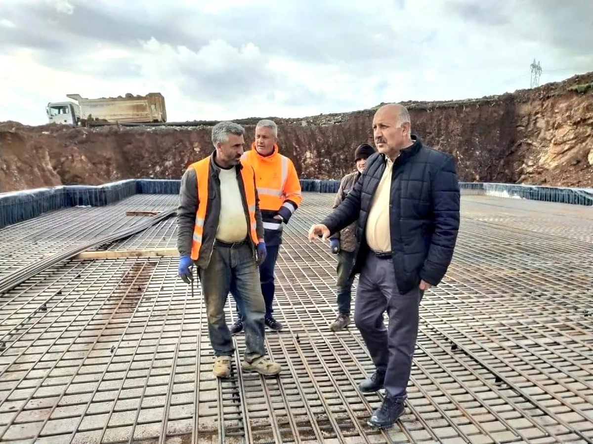 Zelyurt, kalıcı konut inşaatında incelemelerde bulundu