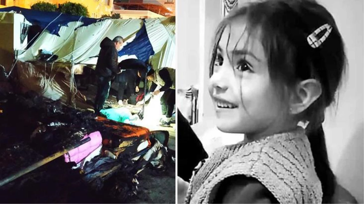 İskenderun\'da depremzedelerin kaldığı çadırda yangın: 4 yaşındaki Mislina hayatını kaybetti