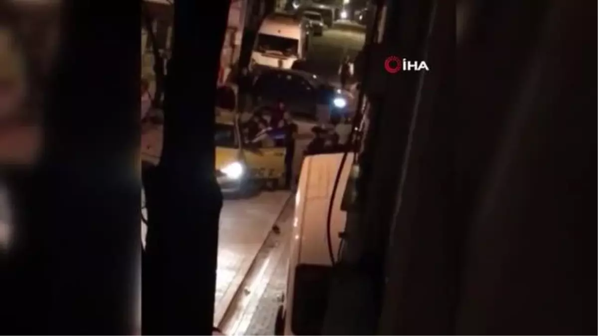 Kalp hastası taksici, sokak ortasında böyle darp edildi
