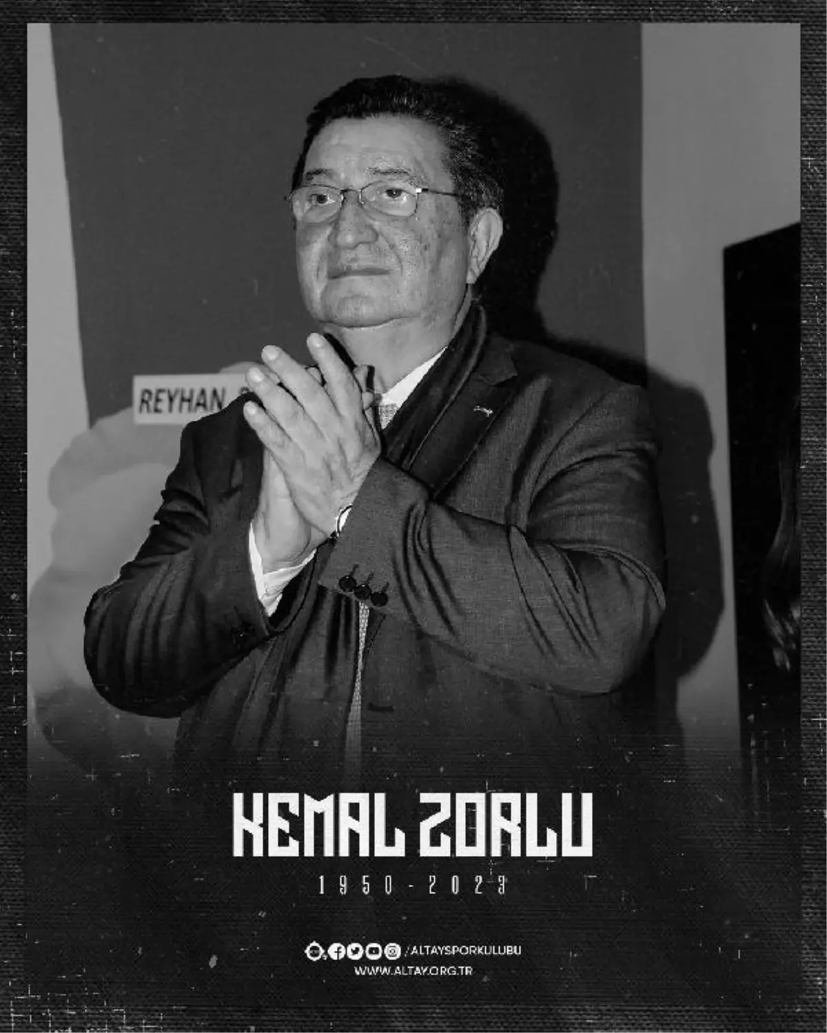 Kemal Zorlu\'ya veda