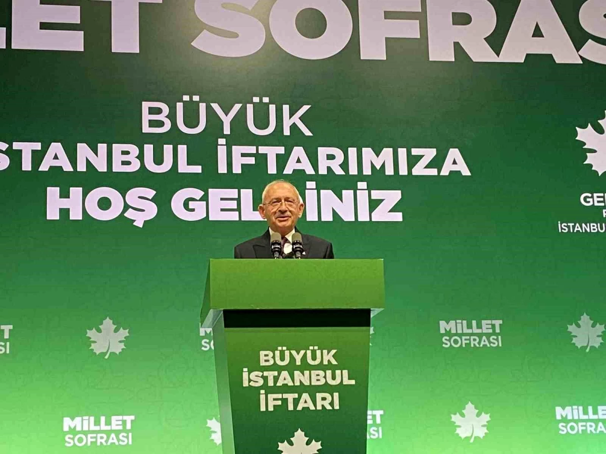 Kılıçdaroğlu: "Evlatlarımız, Gençlerimiz, Engellilerimiz, Toplumun Her Kesimi İçin Adaleti Mutlaka Ama Mutlaka Bu Topraklara Getirecek ve Yeniden...