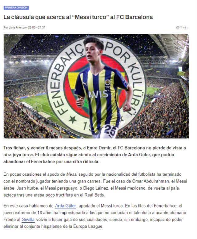 Messi'nin rolü Arda Güler'e! Sudan ucuza bedelle dünya devine uçuyor