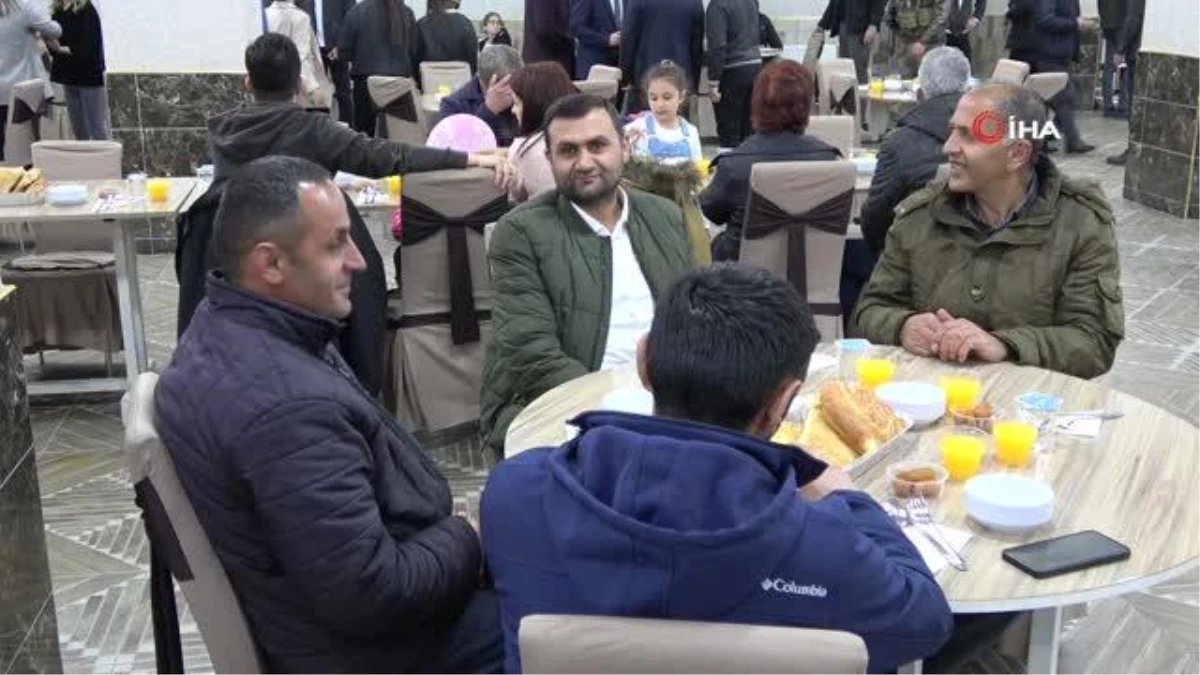 Yüksekova\'da depremzede ailelere iftar yemeği