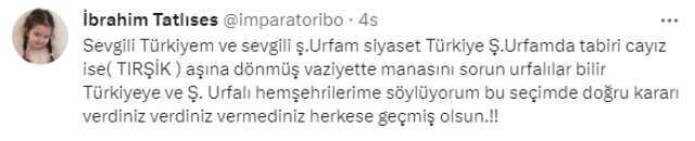 İbrahim Tatlıses'ten dikkat çeken yorum: Siyaset, Türkiye'de tırşik aşına döndü