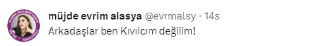 Kızılcık Şerbeti'ndeki rolünden dolayı eleştirilen Evrim Alasya isyan etti: Ben Kıvılcım değilim