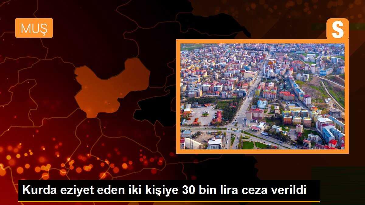 Kurda eziyet eden iki kişiye 30 bin lira ceza verildi