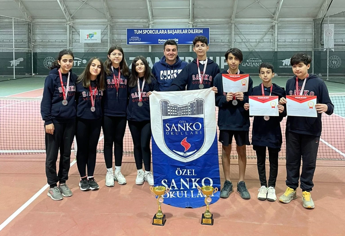 SANKO Okulları\'nın tenis başarısı