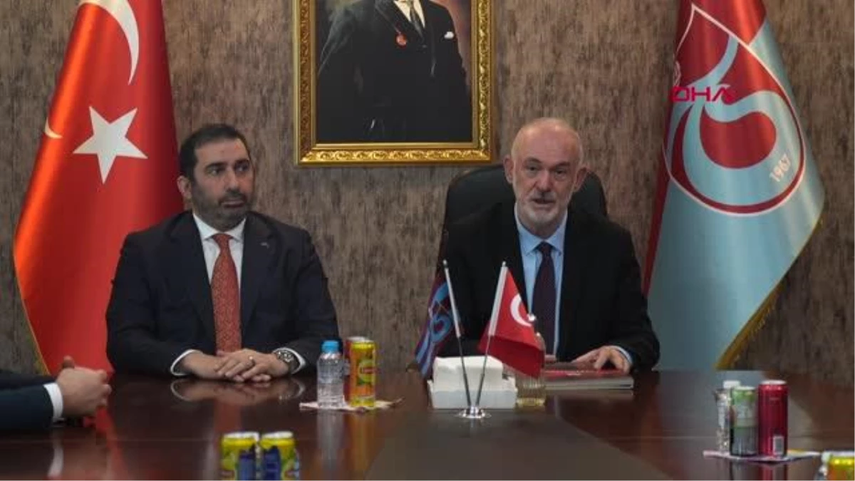 SPOR Trabzonspor\'da Ertuğrul Doğan yönetimi mazbatasını aldı
