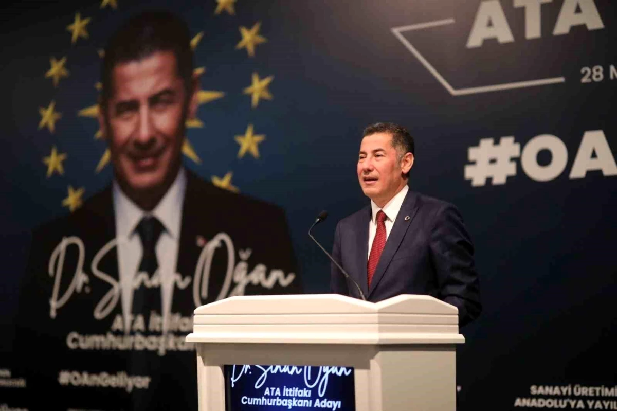 Ata İttifakı\'nın cumhurbaşkanı adayı Sinan Oğan, Ankara\'da basın toplantısı düzenledi