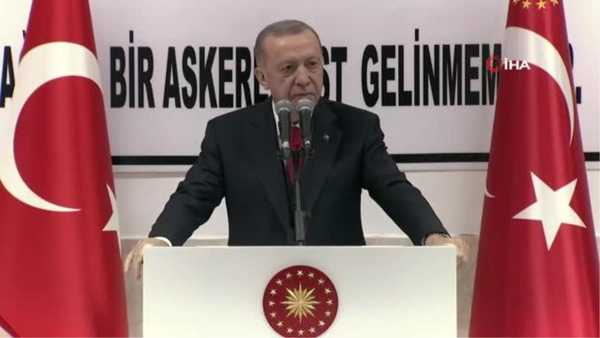 Cumhurbaşkanı Erdoğan: "Önümüzdeki günlerde gücümüzü, karada, havada, denizde daha da artıracak çeşitli projelerle milletimizin huzuruna çıkacağız"