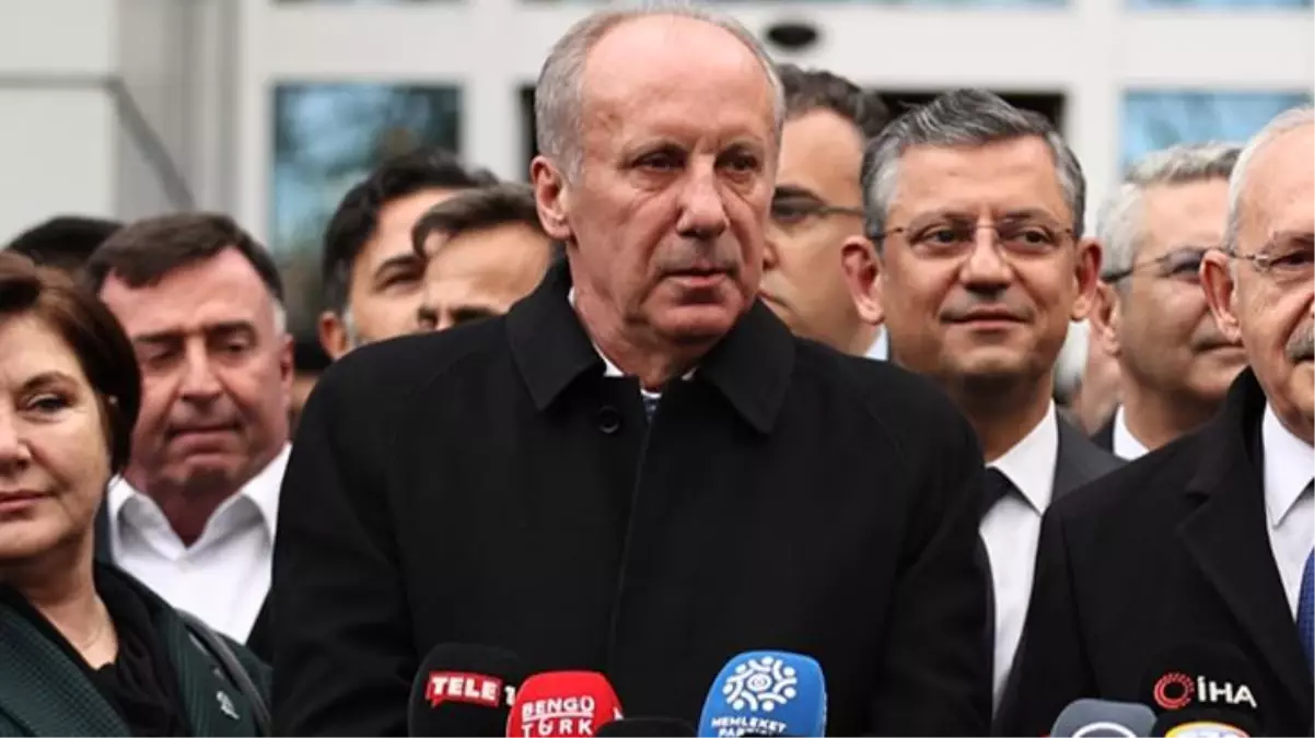 "Adaylıktan çekilecek misiniz?" sorusuna Muharrem İnce\'den net yanıt: Öyle bir şey demedim