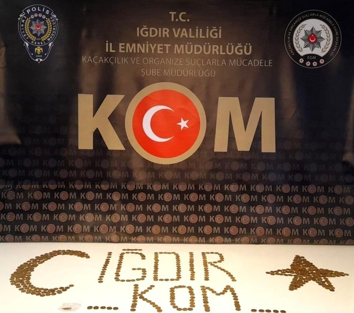 Iğdır\'da 510 adet tarihi eser ele geçirildi