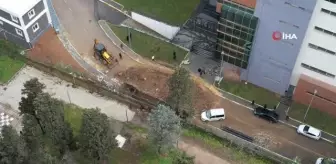 Kadıköy'de Marmara Üniversitesi yerleşkesinde göçük: 1 işçi göçük altında kaldı