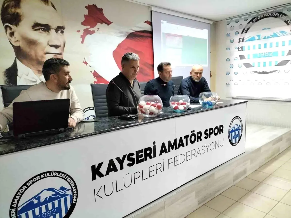 Kayseri U17 Ligi fikstürü Cuma günü çekilecek