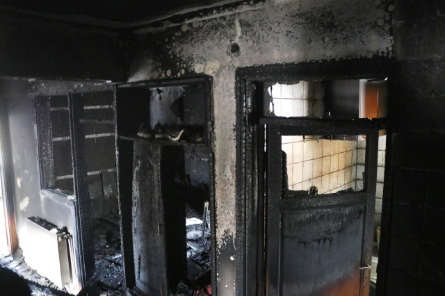 Minik Zeynep'i boğarak öldüren anne evi ateşe vermiş