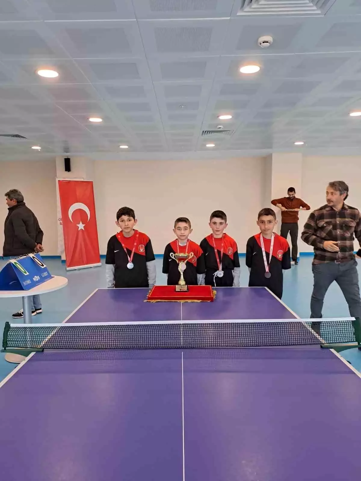 Okul sporları yarışması Posof rüzgarı