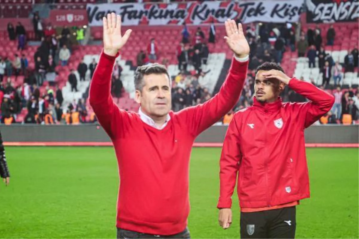 Samsunspor Teknik Direktörü Eroğlu, şampiyonluktan emin Açıklaması