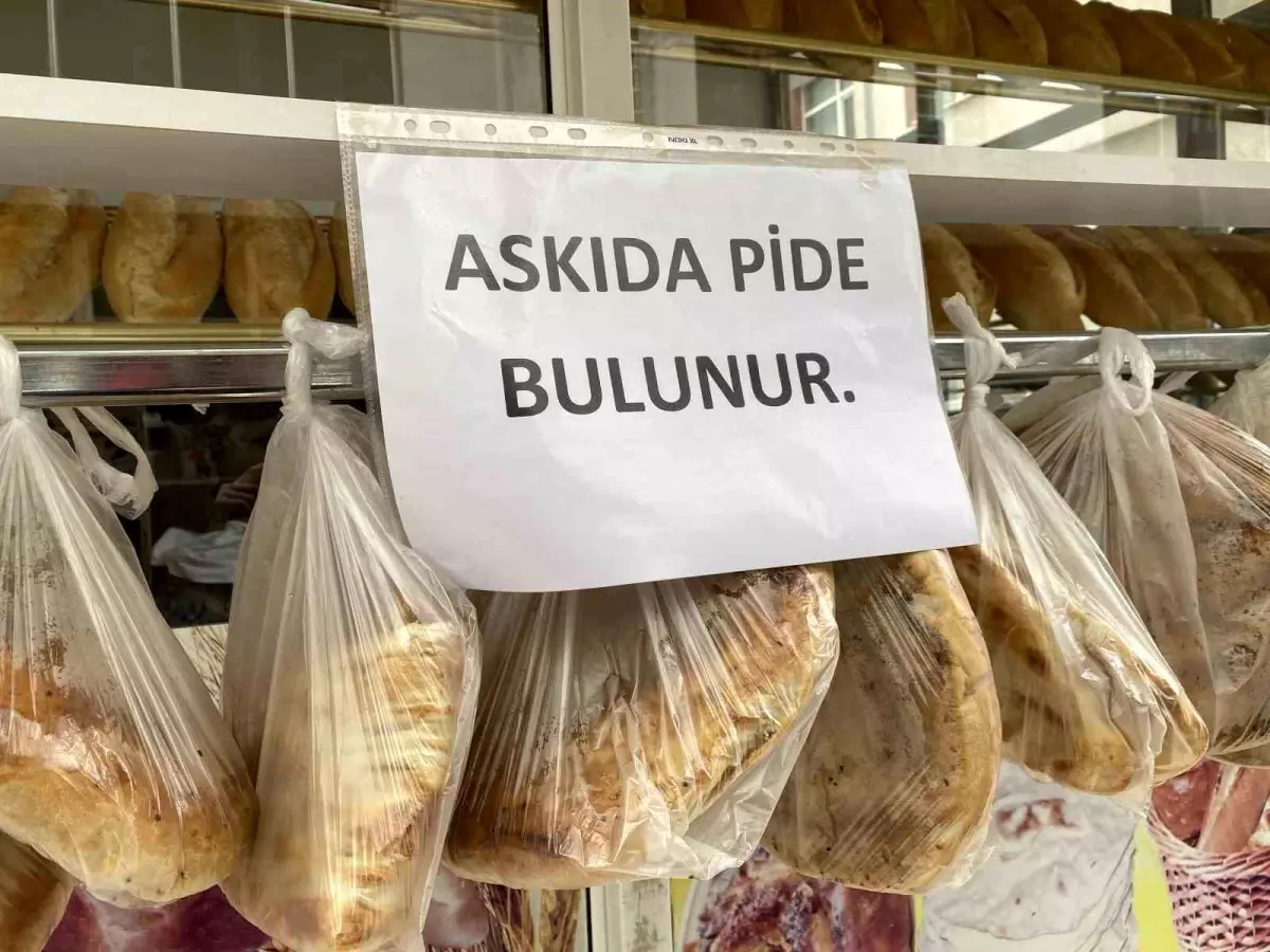 Sinop\'ta hayırseverden Ramazan\'da askıda pide kampanyası