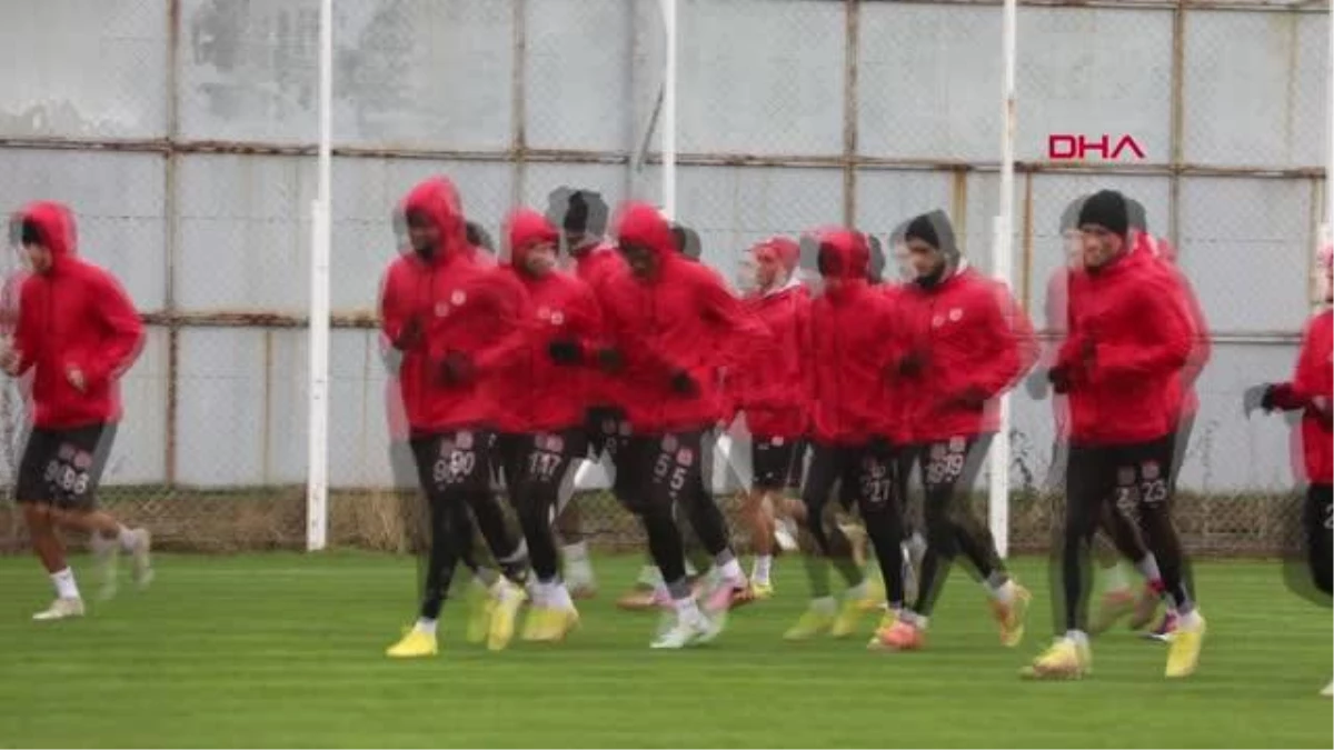 SPOR Sivasspor, Başakşehir maçı hazırlıklarını sürdürdü