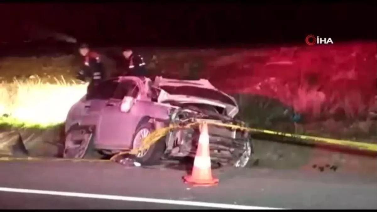 Takla atan otomobilin sürücüsü hayatını kaybetti