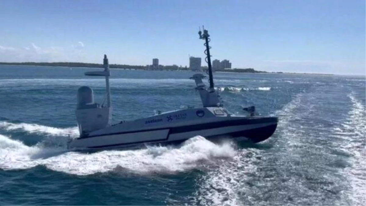 Yerli silahlı insansız deniz aracı Marlin\'den KUZGUN-KY Füzesi atışı yapıldı!