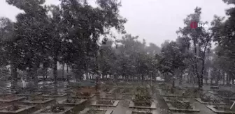 Yüksek kesimlerin ardından kent merkezlerinde de kar yağışı başladı