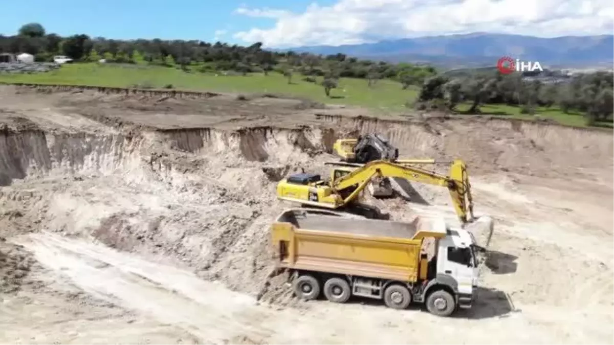 55 gün sonra açılacak olan Defne Devlet Hastanesi inşasında hummalı çalışma