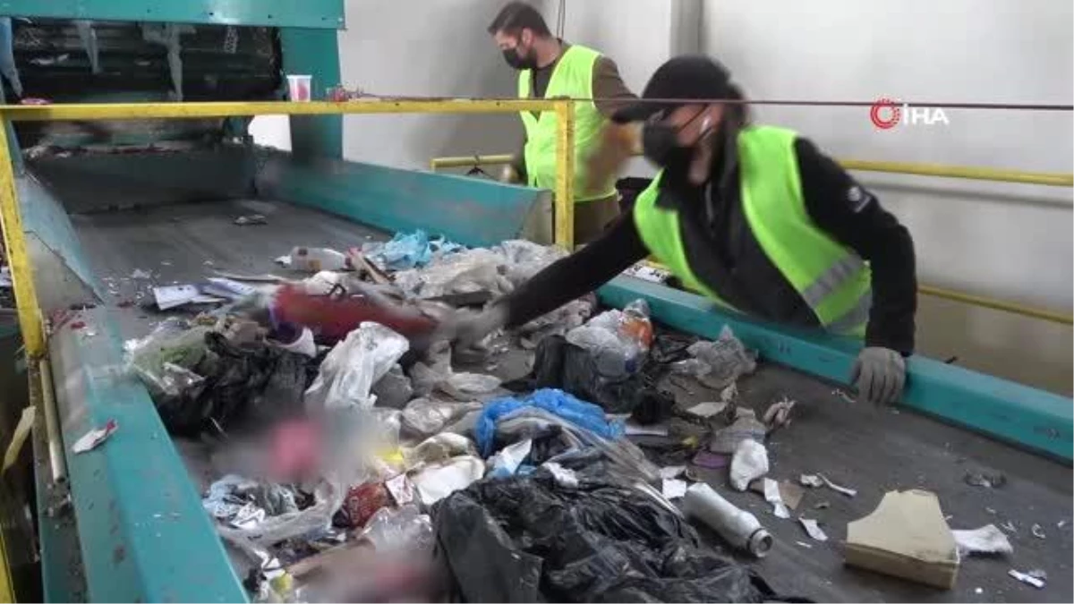 Aksaray Belediyesi\'nden çöpünü getiren vatandaşlara para puan