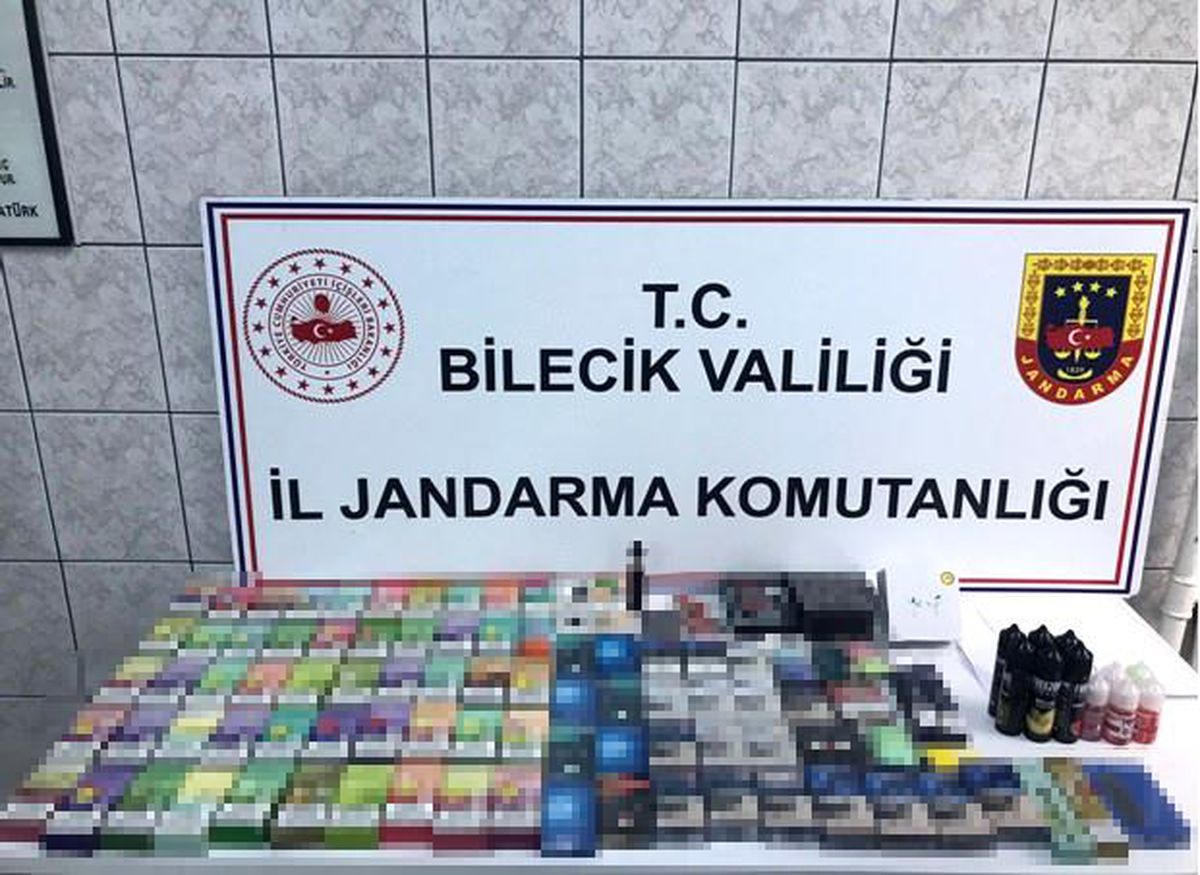 Bilecik\'te sigara ve elektronik eşya kaçakçılığı operasyonu