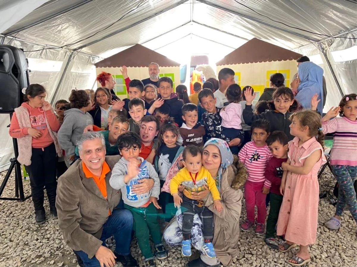 Bodrum Belediyesi, Hatay Arsuz\'da Kurduğu Dostluk Kentinde Çocuklara Özel Etkinlikler Düzenliyor