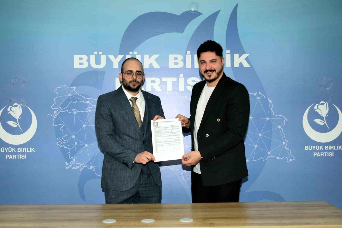 Büyük Birlik Partisi\'nde bir isim daha aday adaylığı için başvurdu
