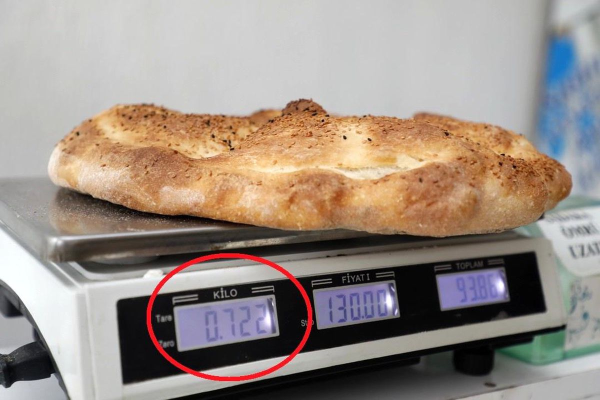 Fırın denetiminde pide gramajları yüksek çıktı