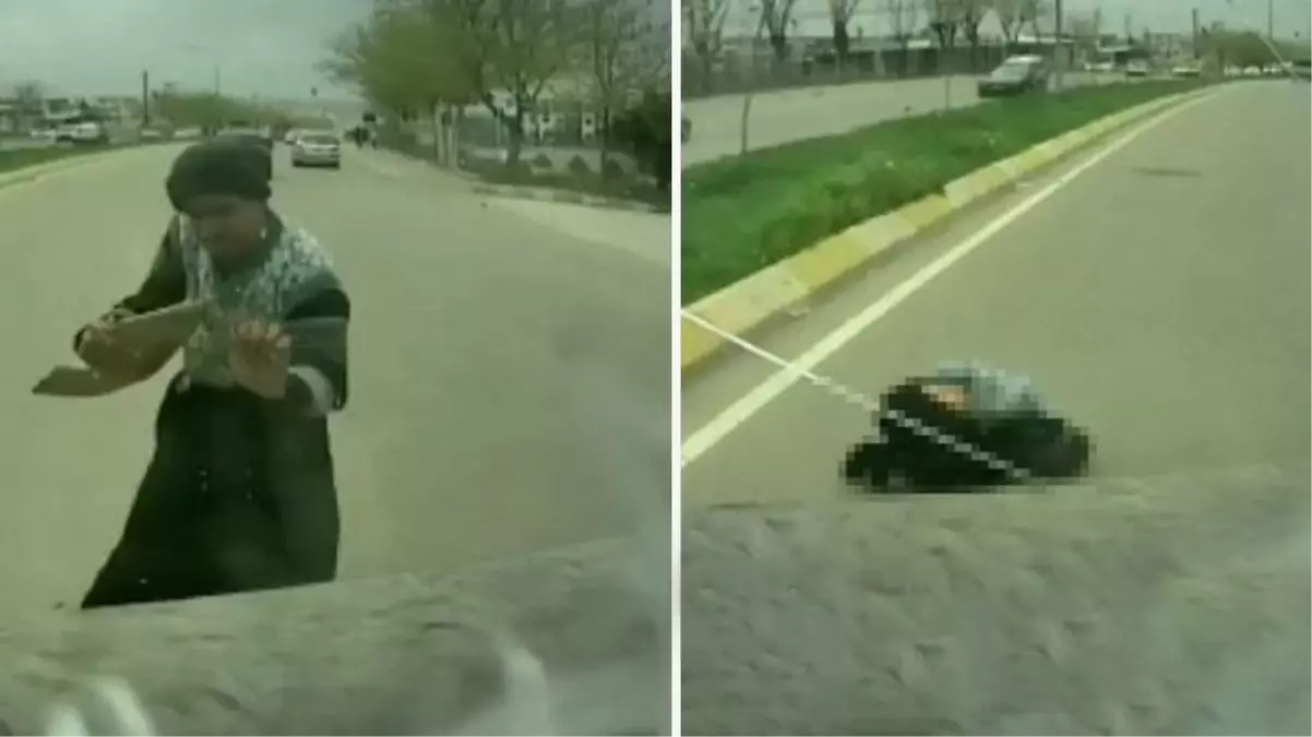 Halk otobüsünün çarptığı engelli birey yaşamını yitirdi! Kaza anı araç kamerasına yansıdı