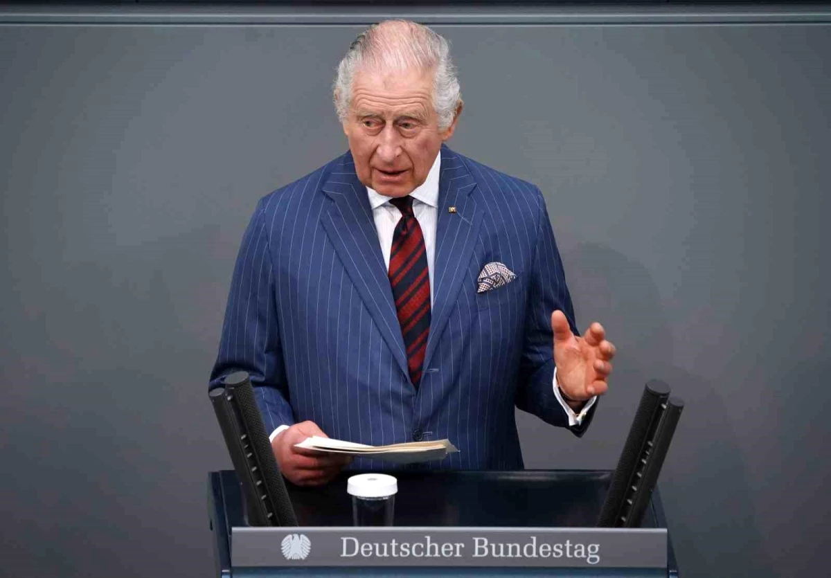 İngiltere Kralı III. Charles Almanya Federal Meclisi\'ne hitap etti: "Avrupa\'nın güvenliği tehdit altında"