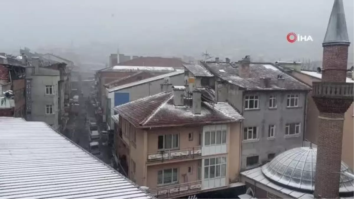 Kastamonu\'da kar yağışı etkili oldu