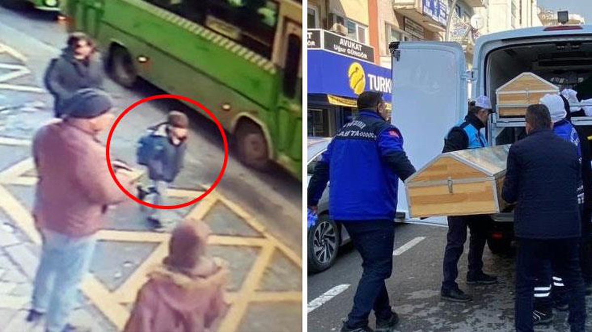 Kazada ölen 8 yaşındaki çocuğun son anları, kameralara yansıdı
