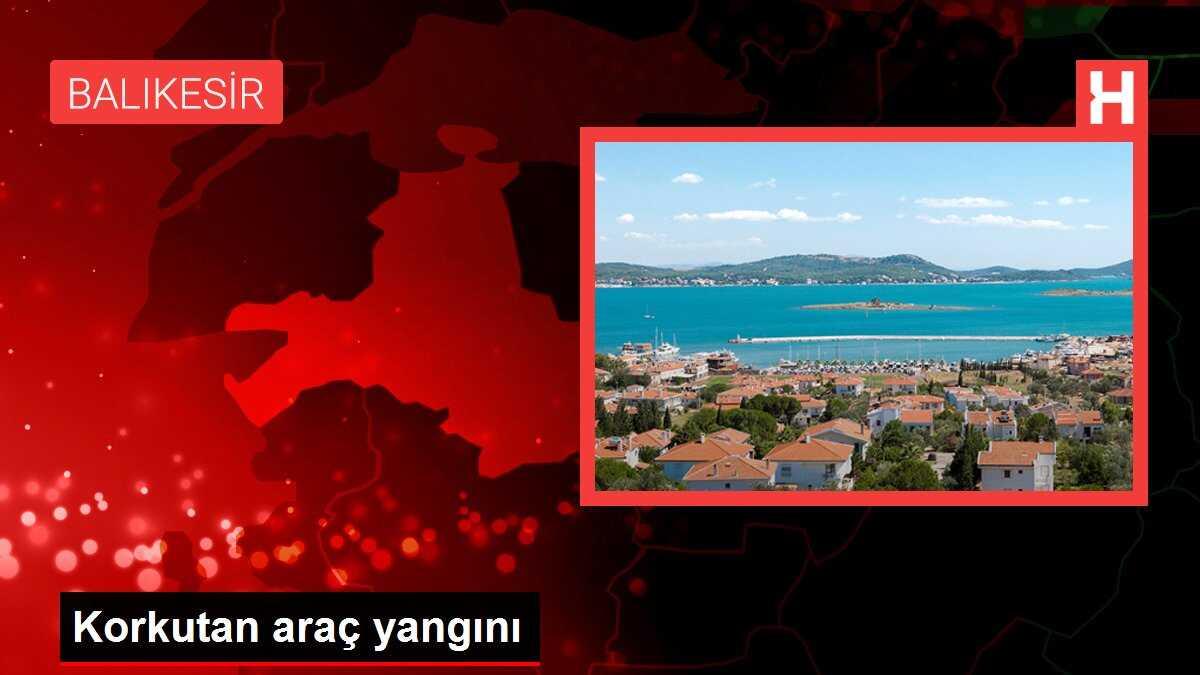 Korkutan araç yangını