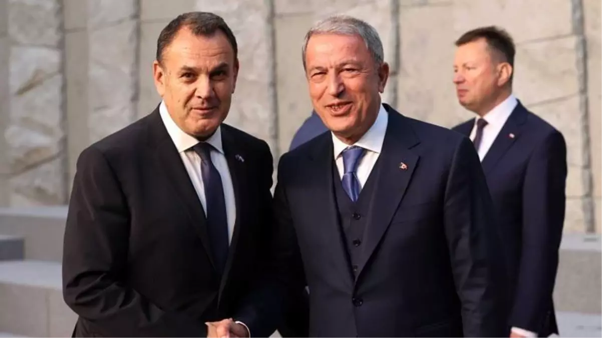 Hulusi Akar\'ın davet ettiği Yunanistan Savunma Bakanı, Türkiye\'ye geliyor! Hatay\'ı ziyaret edecek