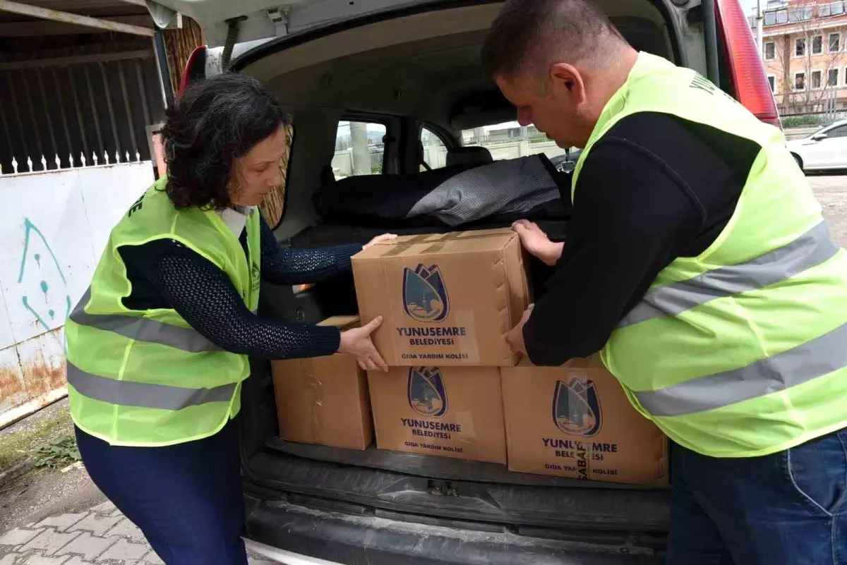 Yunusemre, Ramazan'da da ihtiyaç sahiplerini unutmuyor